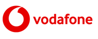 Vodafone logo in lowercase